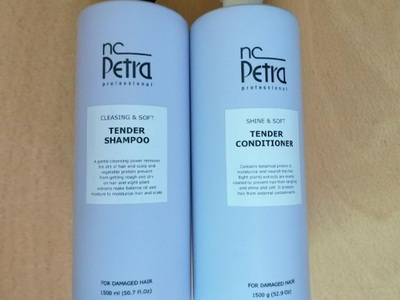 Dầu gội xả dưỡng tóc siêu mượt công nghệ sinh học Petra Tender 1500ml 1