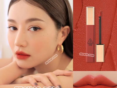 Review những màu son 3CE đỏ cam đẹp nhất 2