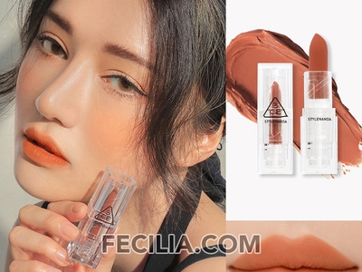 Review những màu son 3CE đỏ cam đẹp nhất 9