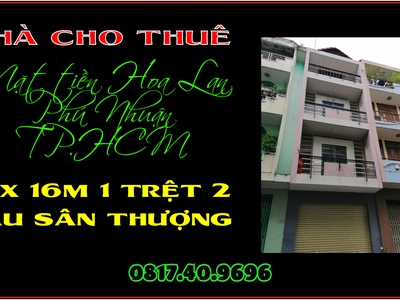 Chính chủ cho thuê CH 3 tầng số 39 mặt phố hoàng cầu 1992