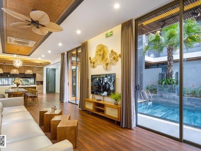 Giảm sốc 3 tỷ  villa nam việt á gd1. tựa sông kề biển. dòng tiền 120 tr/t. giá 14.x tỷ 1