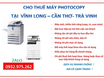 Cho Thuê máy photocopy Chuyên nghiệp 1