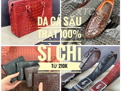 Xưởng sản xuất ví, thắt lưng da thật 100 - có giá sỉ cực thấp 1