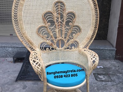 Ghế con công mây tự nhiên 7