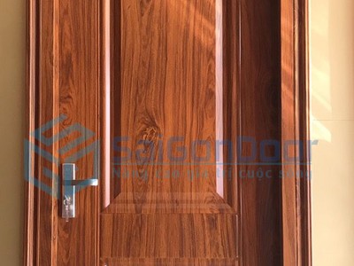 Cửa Thép vân gỗ dành cho cửa chính nhà ở, cửa phòng ngủ, cửa chung cư, căn hộ cao cấp 0