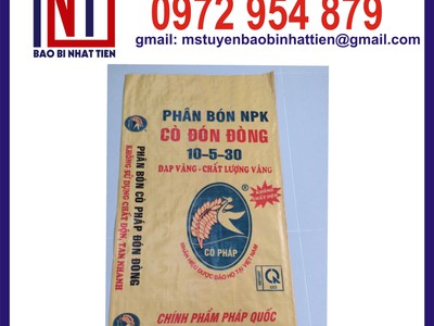 Sản xuất bao PP dệt đựng phân bón, sản xuất bao bì phân bón giá cạnh tranh 4