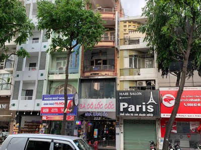 Cho thuê nhà nguyên căn, mặt tiền đường khánh hội, p6, q4. 0