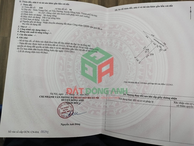 Bán 61m2 đất trung oai tiên dương - đường 4m - hơn 2 tỷ 2