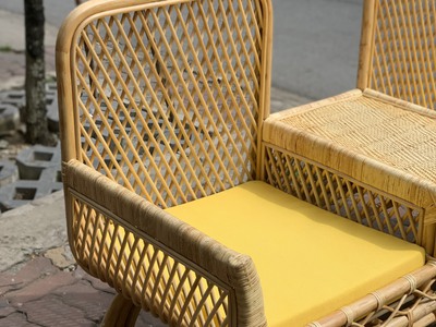Ghế mây đôi decor 2