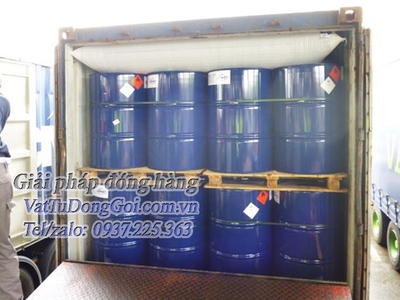 Túi khí chèn hàng PP woven 100x180cm- Túi chèn container lạnh 6