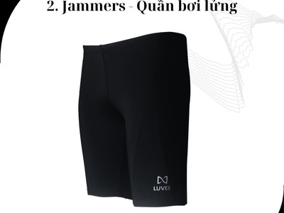 Quần bơi dáng Lửng thương hiệu LUVES 0