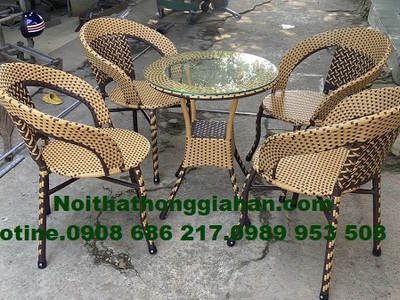 Bàn ghế sân vườn HGH 9