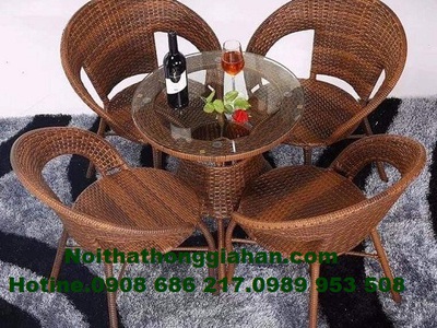 Bàn ghế sân vườn HGH 4