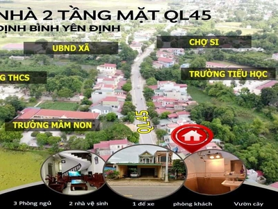 Bán nhà giá rẻ QL45 Yên Định 0