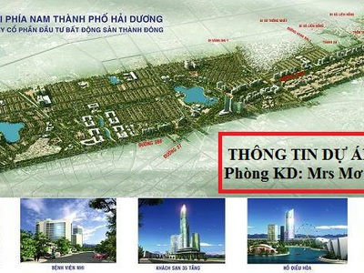 Giá đầu tư -  Đất đô thị cửa ngõ phía Nam thành phố Hải Dương 0