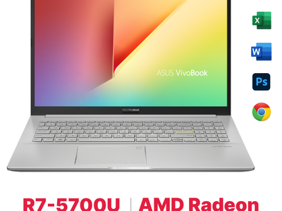 Laptop Asus Vivobook M513UA-EJ704W R7-5700U Ram 8GB SSD 512GB Màn hình 15.6 Inch FHD New 100 FullBo 0
