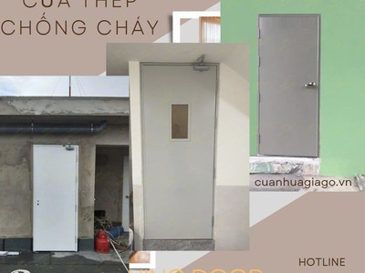 Cửa thép chống cháy 60p, 90p, 120p, cửa thoát hiểm 0