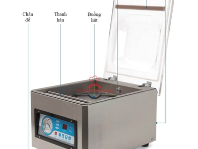 Máy hút chân không công nghiệp DZ260- thiết bị hàn miệng túi đảm bảo vệ sinh 1