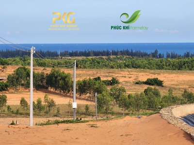 Lô 9400m2 Phúc Khí Farmstay sổ hồng riêng view biển Tuy Phong, Bình Thuận chỉ 390k/m2 1