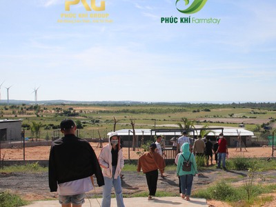 Lô 9400m2 Phúc Khí Farmstay sổ hồng riêng view biển Tuy Phong, Bình Thuận chỉ 390k/m2 4