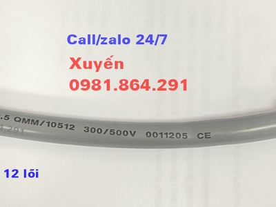 Chuyên dây cáp điện cáp điều khiển 12x1.5mm2 hãng Altek Kabel 1