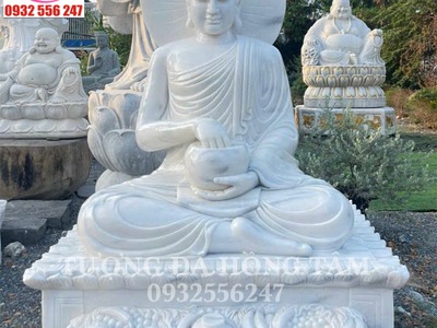 Tượng Phật đá, tượng Quan Âm bằng đá, tượng Phật Giáo, tượng A Di Đà, 6