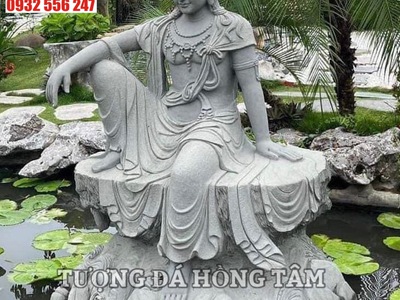 Tượng Phật đá, tượng Quan Âm bằng đá, tượng Phật Giáo, tượng A Di Đà, 3