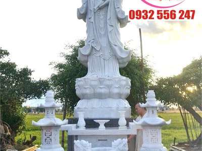 Tượng Phật đá, tượng Quan Âm bằng đá, tượng Phật Giáo, tượng A Di Đà, 7