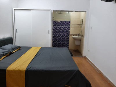 Cho thuê phòng ngõ 379 đội cấn, ba đình, đủ đồ. oto đỗ cửa. gần trường đại học  3tr 1
