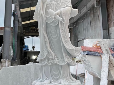 Tượng Phật đá, tượng Quan Âm bằng đá, tượng Phật Giáo, tượng A Di Đà, 3