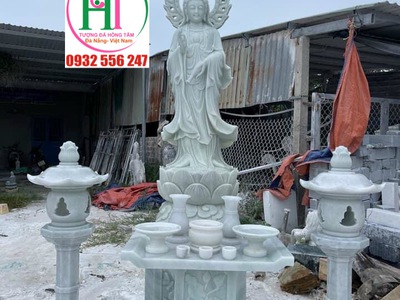 Tượng Phật đá, tượng Quan Âm bằng đá, tượng Phật Giáo, tượng A Di Đà, 6