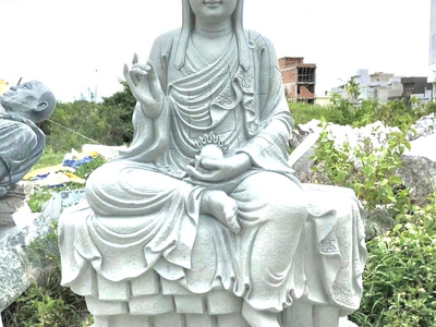 Tượng Phật đá, tượng Quan Âm bằng đá, tượng Phật Giáo, tượng A Di Đà, 4