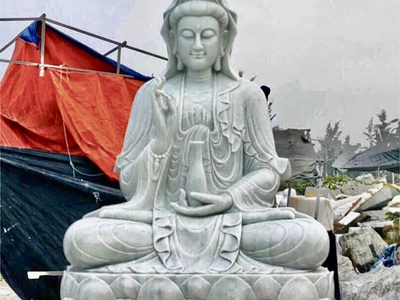 Tượng Phật đá, tượng Quan Âm bằng đá, tượng Phật Giáo, tượng A Di Đà, 14