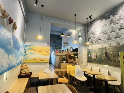 Sang toàn bộ nội thất thiết kế và tất cả trang thiết bị vận dụng cần thiết của quán địa chỉ: linh 0
