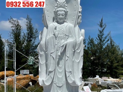 Tượng Phật đá, tượng Quan Âm bằng đá, tượng Phật Giáo, tượng A Di Đà, 8