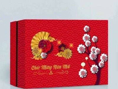 Hộp cứng đựng bánh kẹo, quà Tết 3