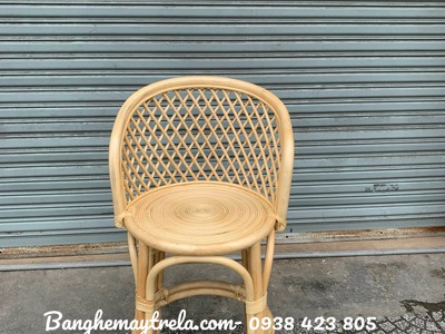 Ghế bar mây- Ghế mây tự nhiên quầy bar 4