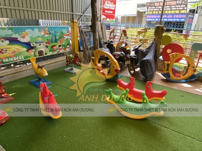 Đồ chơi bập bênh cho trẻ em mầm non giá tốt - Thiết Bị Mầm Non Ánh Dương 7