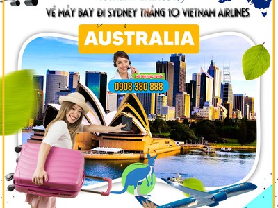 Tháng 10 bay cùng Vietnam Airlines đến Sydney 0
