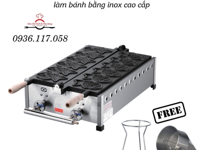 Máy làm bánh cá chạy gas - sự kết hợp độc đáo giữa truyền thống và hiện đại 1