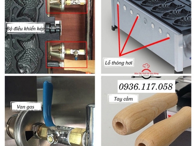 Máy làm bánh cá chạy gas - sự kết hợp độc đáo giữa truyền thống và hiện đại 4