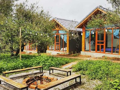 Nhà có khu nghĩ dưỡng cần tìm chủ mới, view Hồ Đăk Long Thượng, có thổ cư, ngay đường DT 725 0
