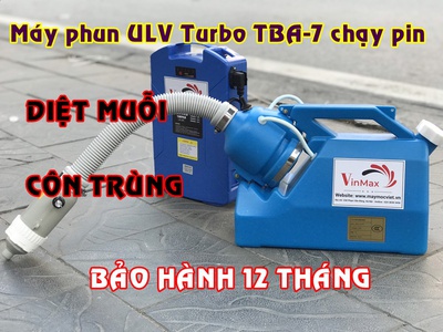 Máy phun thuốc chạy pin Turbo dạng sương 1