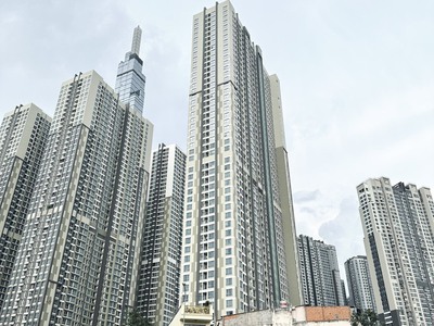 Giáp q1 - đối diện landmark 81 - hxh 7 chỗ ngủ trong nhà - 60m2   4.1x14.8   a4 - 3 tầng - nhà đẹp 0