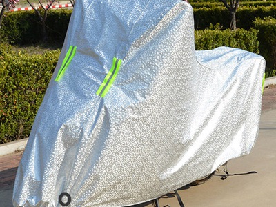 Bạt phủ xe - Bạt xe máy tráng nhôm cách nhiệt 4