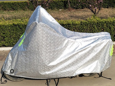 Bạt phủ xe - Bạt xe máy tráng nhôm cách nhiệt 5