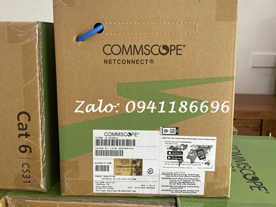 Phân phối cáp mạng CommScope Cat6 AMP UTP mã 1427254-6, Cat6A FTP mã 1859218-2 8