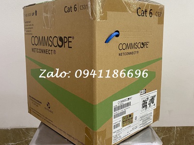 Phân phối cáp mạng CommScope Cat6 AMP UTP mã 1427254-6, Cat6A FTP mã 1859218-2 9