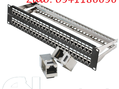 Thanh đấu nối Patch Panel Cat6A CommScope Chống nhiễu 24 cổng mã 1933319-2 14