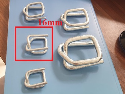 Bọ khóa đai Composite 16- Wire buckle 16- THÙNG 1000 cái 0